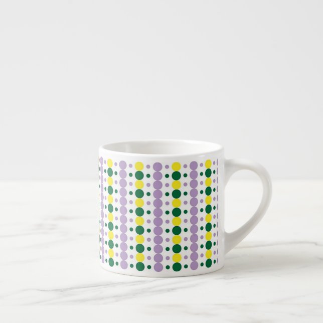 Polka Dot Express Expresso Mug (Right)