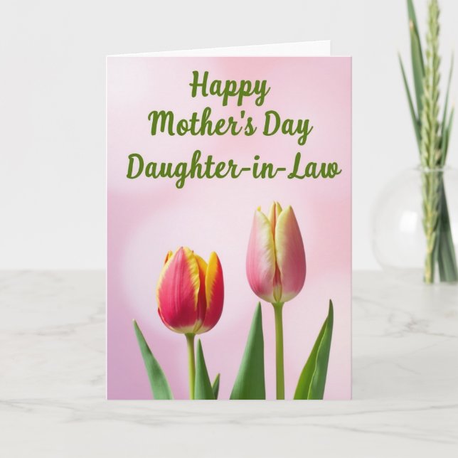 Polka Dot Family Tribute Card (Front)