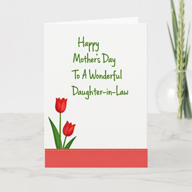 Polka Dot Family Wishes Card (Front)