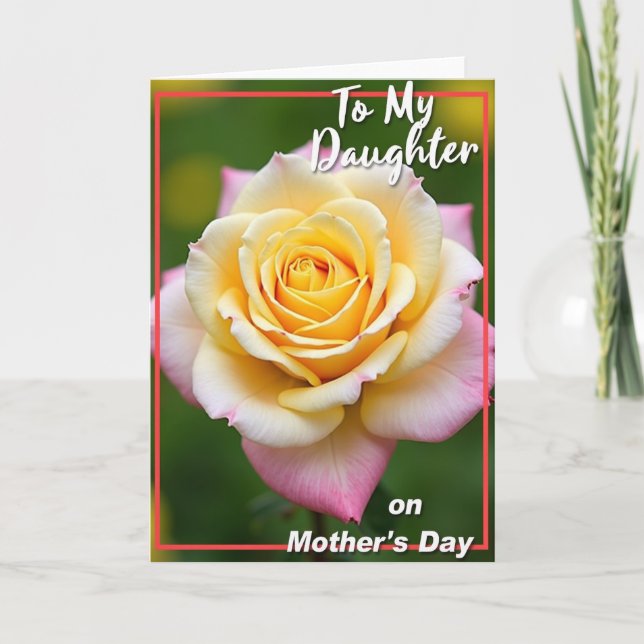 Polka Dot Floral Beauty Card (Front)