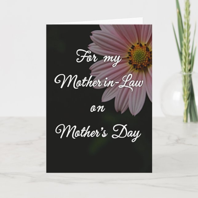 Polka Dot Floral Mother Card (Front)