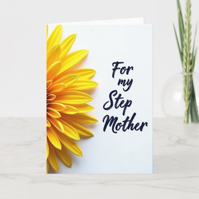 Polka Dot Floral Note Card (Front)