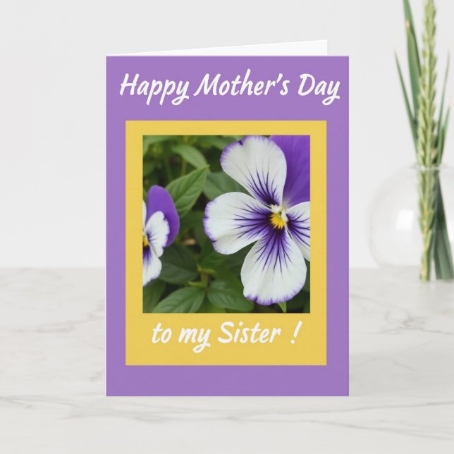 Polka Dot Floral Photo Memory Card (Front)