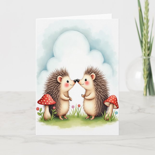 Polka Dot Friends Forever Card (Front)