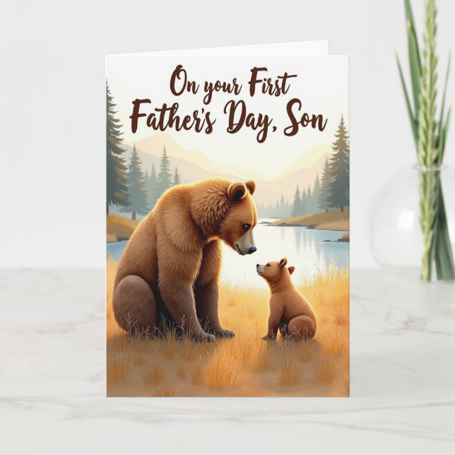 Polka Dot Gentle Animal Card (Front)