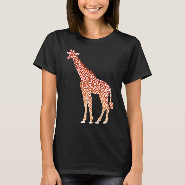 Polka Dot Giraffe 15th September International Dot T-Shirt (Front)