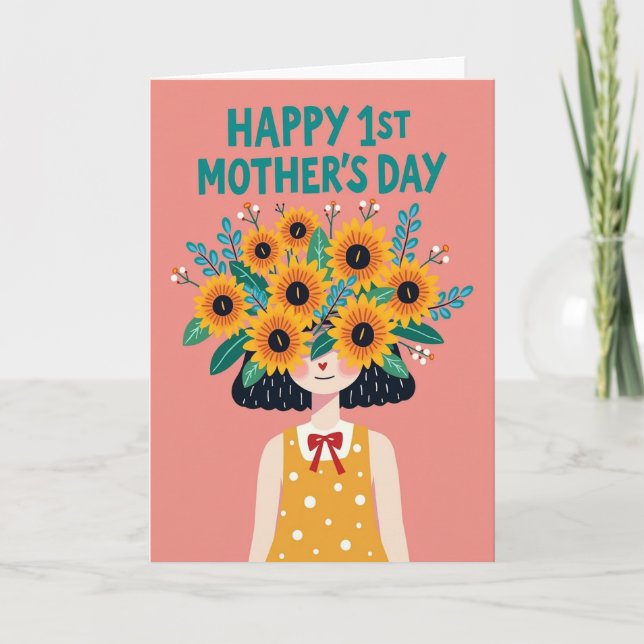 Polka Dot Happy Day Card (Front)