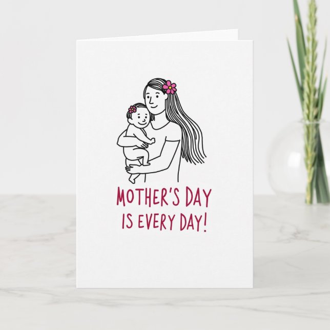 Polka Dot Happy Parent Card (Front)