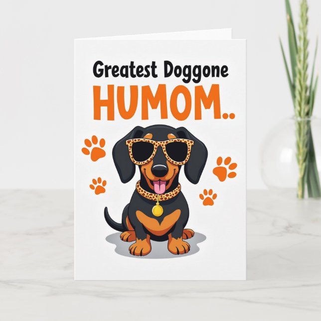 Polka Dot Happy Pet Card (Front)