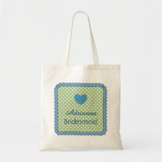 Polka Dot Heart Lace Bridesmaid Wedding Bag V04B
