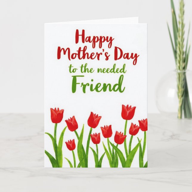 Polka Dot Hello Card (Front)