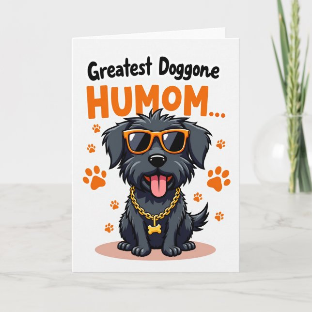 Polka Dot Humom Card (Front)