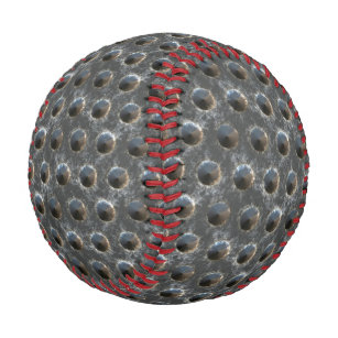 Polka Dot Industrial Style Background Customizable Baseball