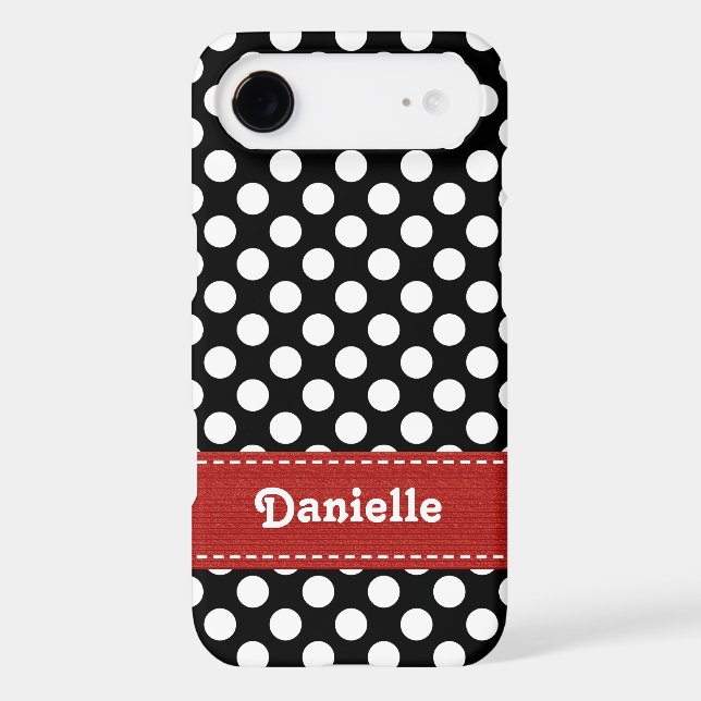Polka Dot iPhone 3g 3gs Case Mate Cover (Back)