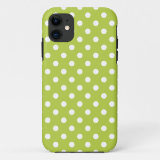 Polka Dot iPhone 5 Case in Tender Shoots Green