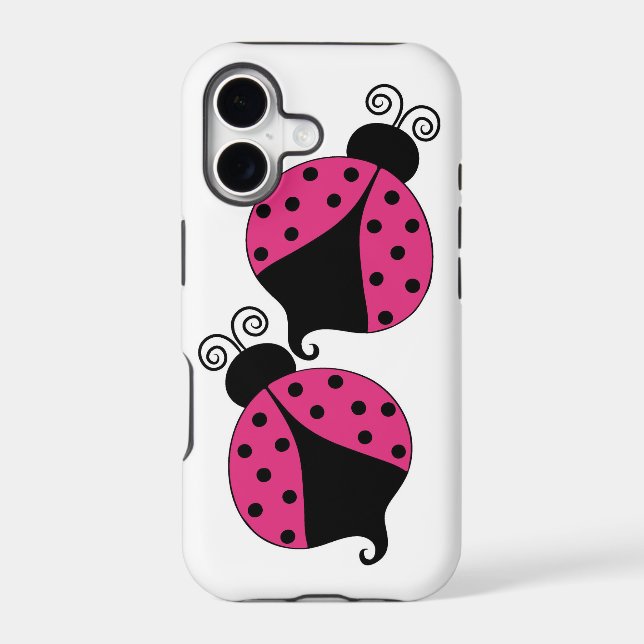 Polka Dot Ladybugs Iphone Case (Back)