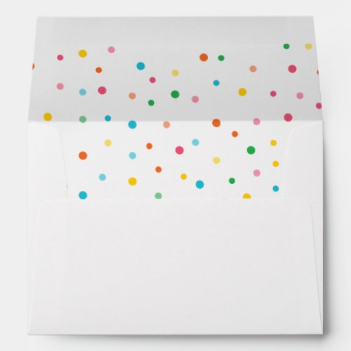 Polka dot Mexican style Envelope