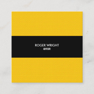 Polka dot Modern Professional Square Business Card