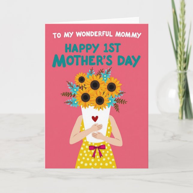 Polka Dot Mommy Card (Front)