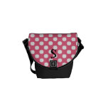 Polka Dot Monogram Mini Messenger Bag Polka Dot Monogram Mini Messenger Bag