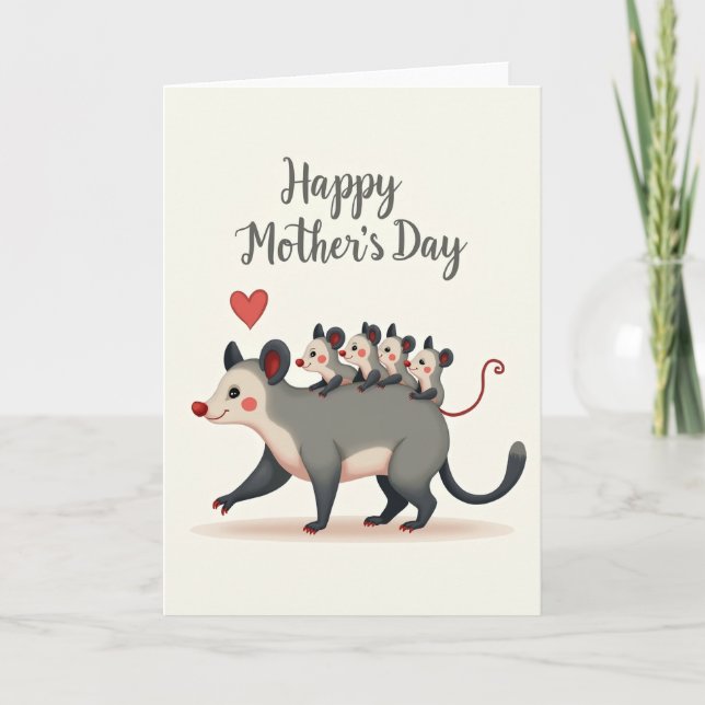 Polka Dot Motherhood Card (Front)
