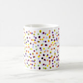 Polka Dot Mug - Confetti Mug - Dot Coffee Mug (Center)