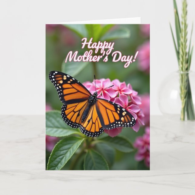 Polka Dot Nature Greeting Card (Front)