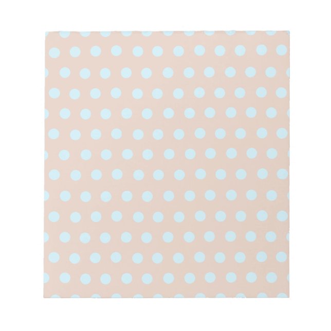 Polka Dot Notepad (Front)