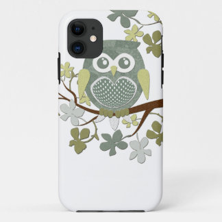 Polka Dot Owl in Tree Case