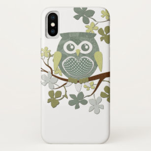 Polka Dot Owl in Tree Case