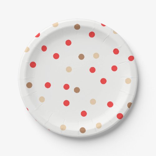 Polka Dot Paper Plates