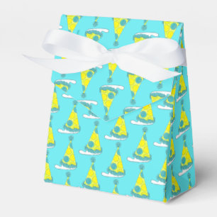 Polka Dot Party Hat Happy Birthday Celebration Favor Boxes