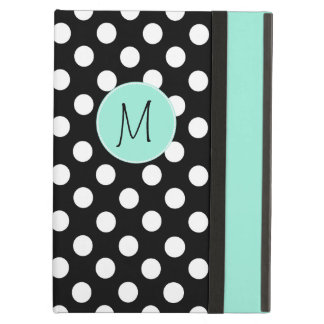 Polka Dot Pattern and Monogram iPad Air Case
