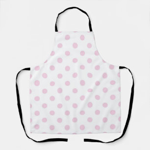 Polka dot pattern apron