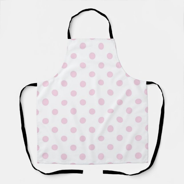 Polka dot pattern apron (Front)