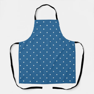 Polka dot pattern apron