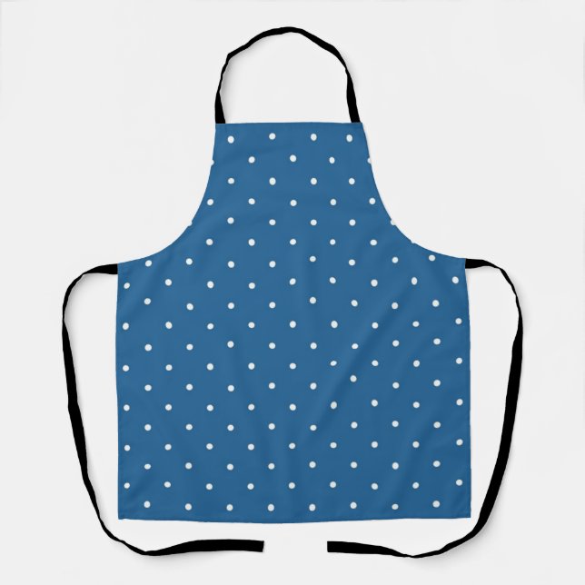 Polka dot pattern apron (Front)