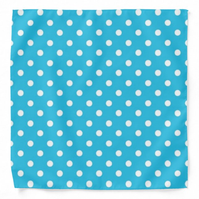 Polka dot pattern bandana (Front)