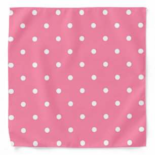 Polka dot pattern bandana