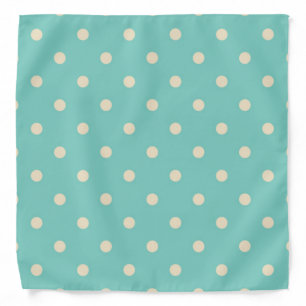Polka dot pattern bandana