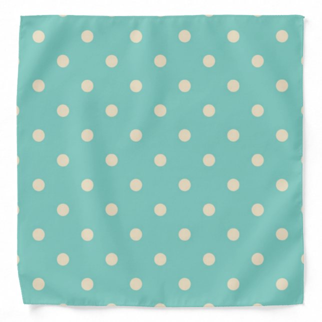 Polka dot pattern bandana (Front)