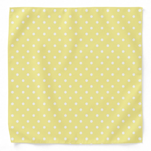 Polka dot pattern bandana (Front)