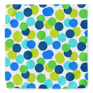 Polka dot pattern bandana