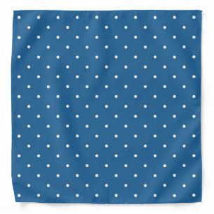 Polka dot pattern bandana