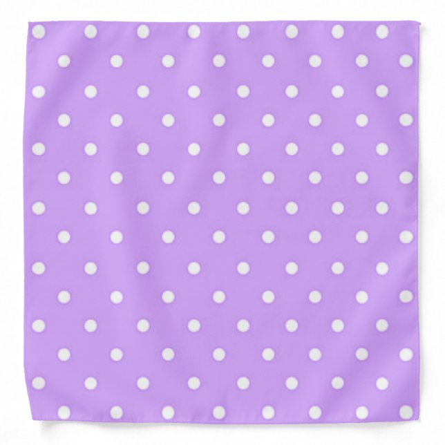 Polka dot pattern bandana (Front)