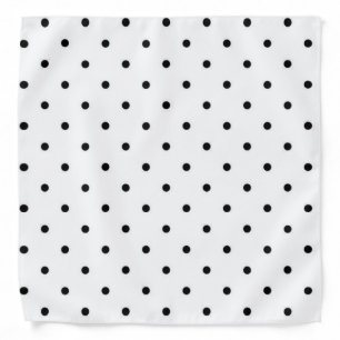 Polka dot pattern bandana