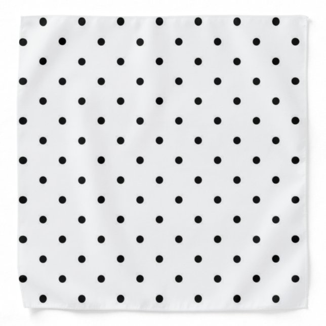 Polka dot pattern bandana (Front)