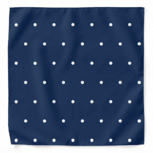 Polka dot pattern bandana