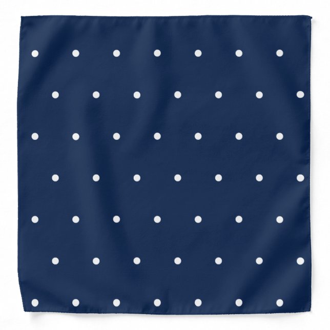 Polka dot pattern bandana (Front)