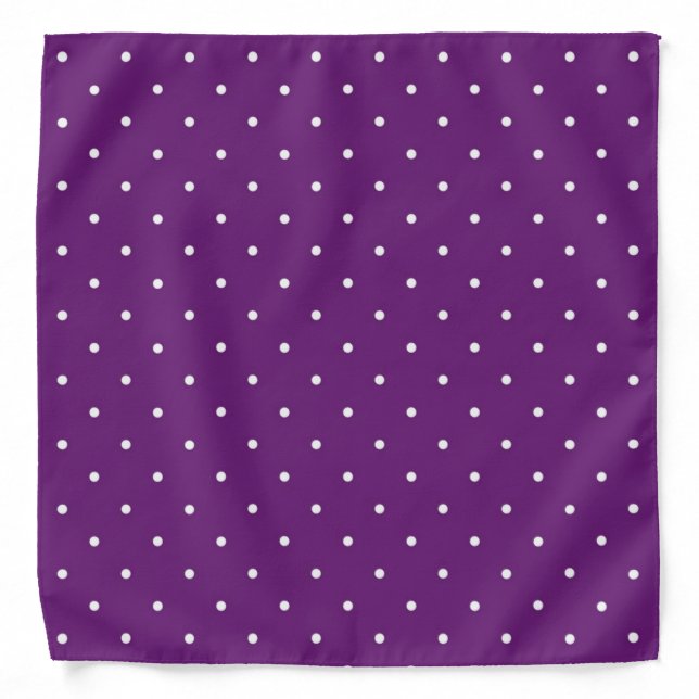 Polka dot pattern bandana (Front)